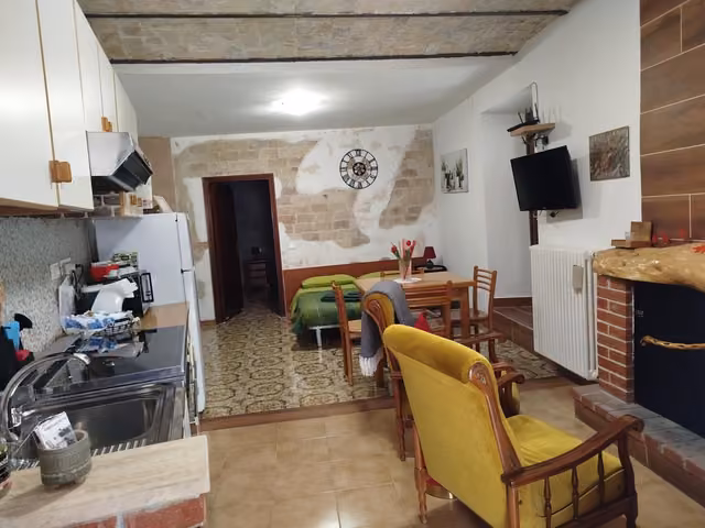 L'angolo cottura attrezzato — La Casa di Cinzia, Pettorano sul Gizio